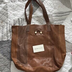 See By Chloe Tan Leather Tote